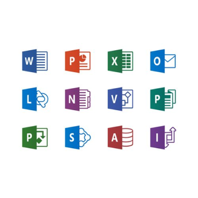 Microsoft Suite Icons Mobile